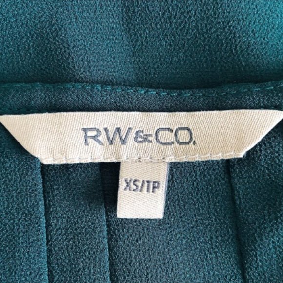 Green Art Deco Top - Picture 5 of 5